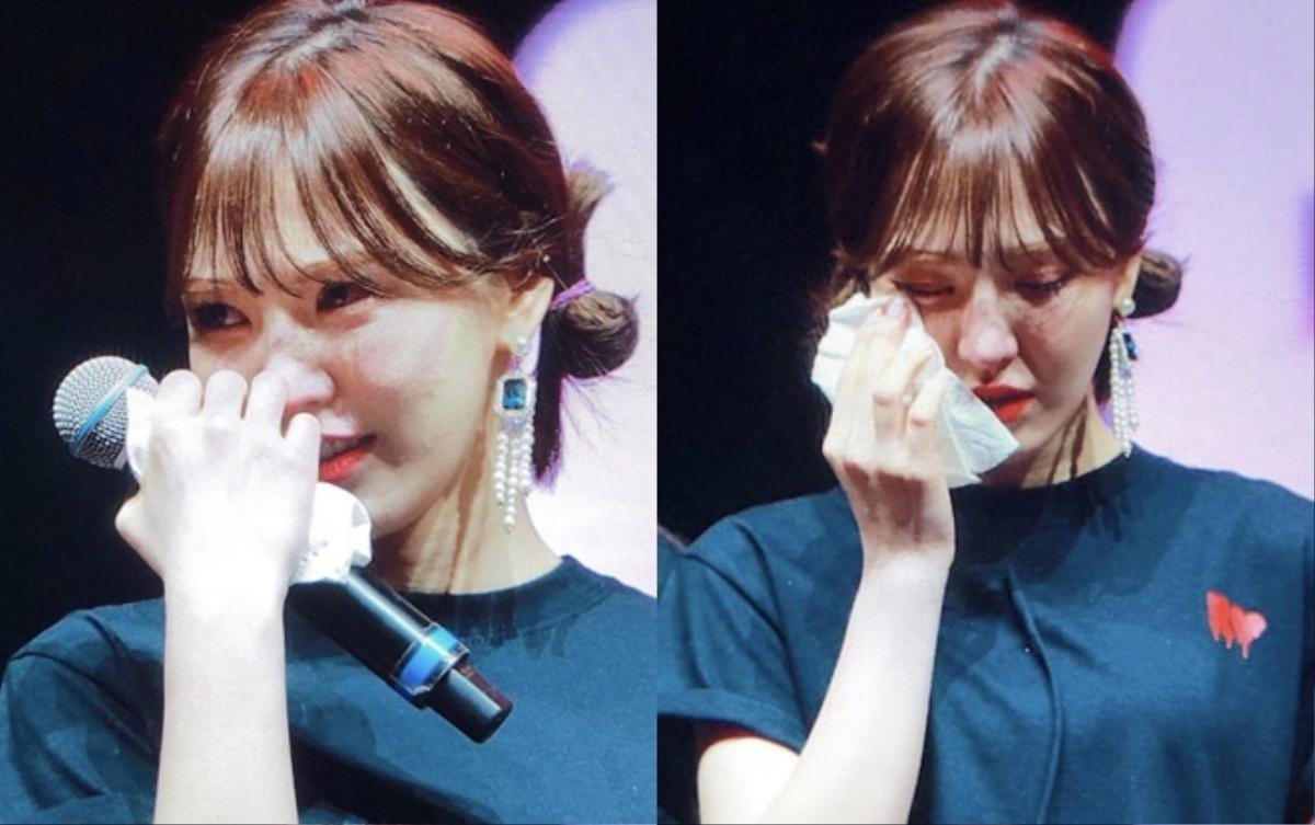 Wendy (Red Velvet) khóc nức nở khi lần đầu tiên trình diễn concert tại quê nhà Ảnh 3