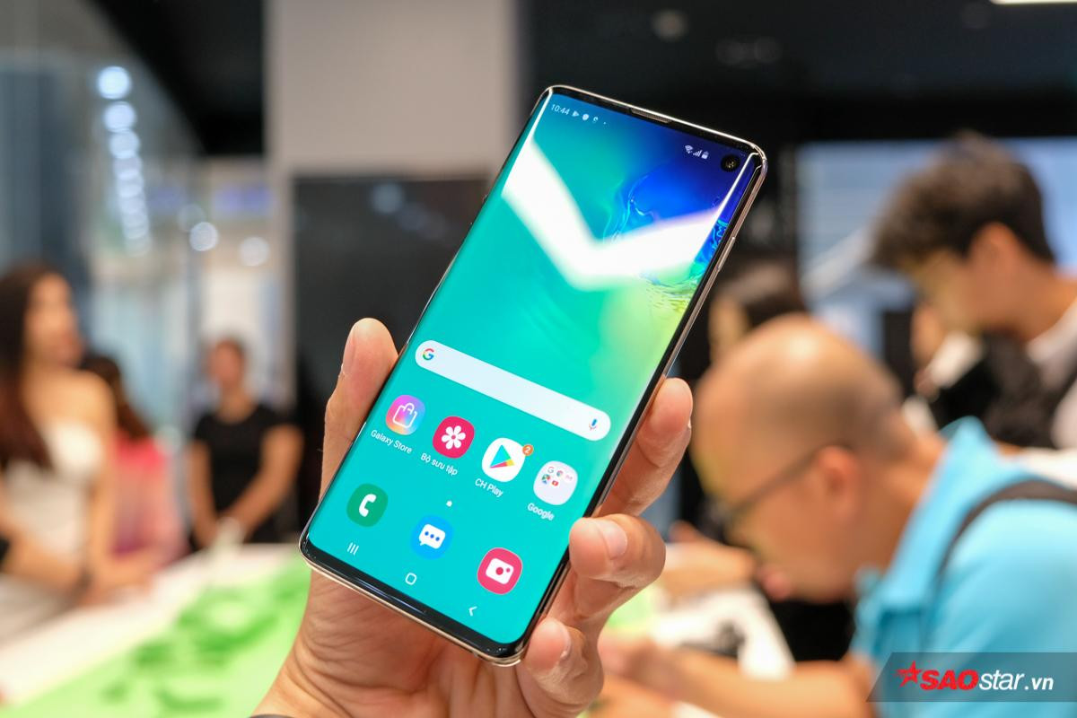 Trên tay nhanh bộ đôi Samsung Galaxy S10 và S10+ đầu tiên tại Việt Nam: Đẹp mĩ miều! Ảnh 7