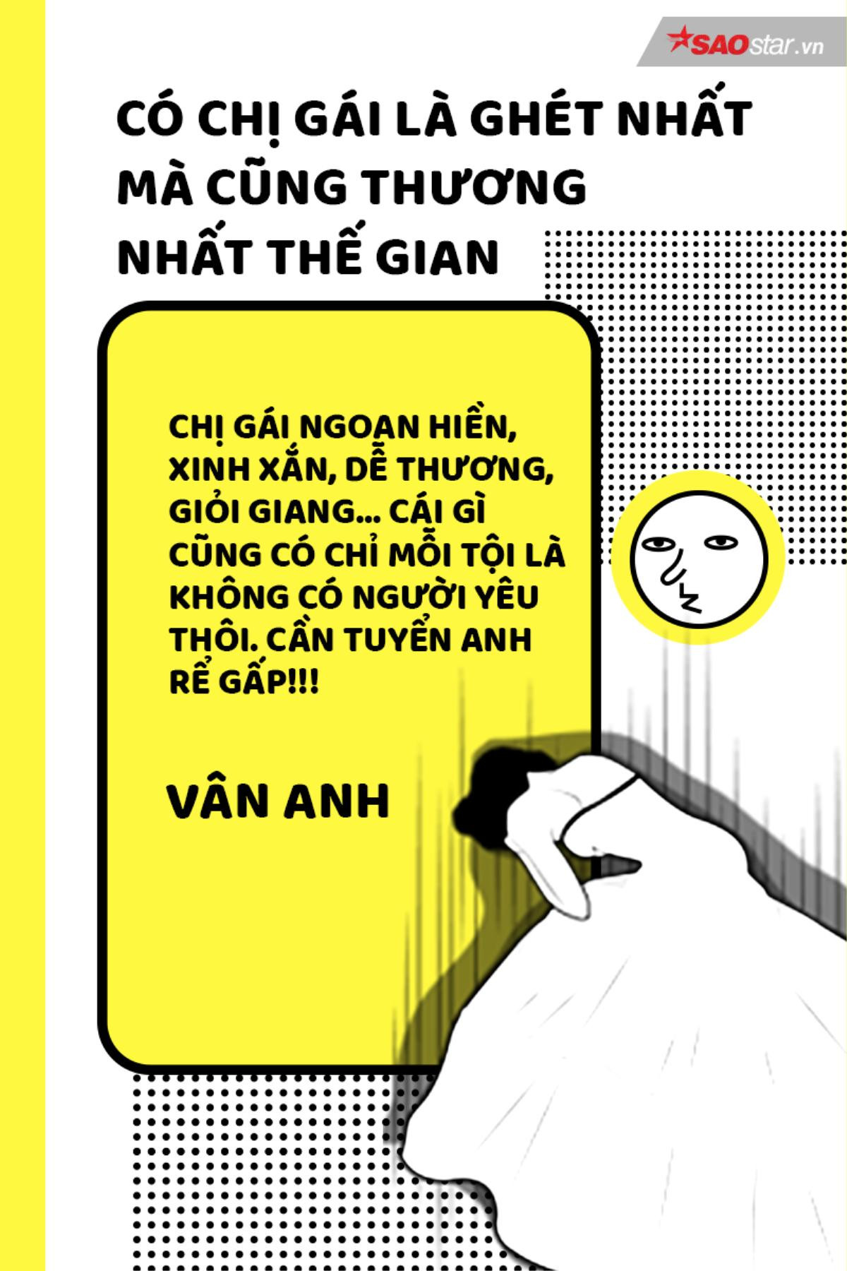 Loạt chia sẻ hài hước mang tên: 'Có chị gái là ghét nhất mà cũng thương nhất thế gian' Ảnh 7