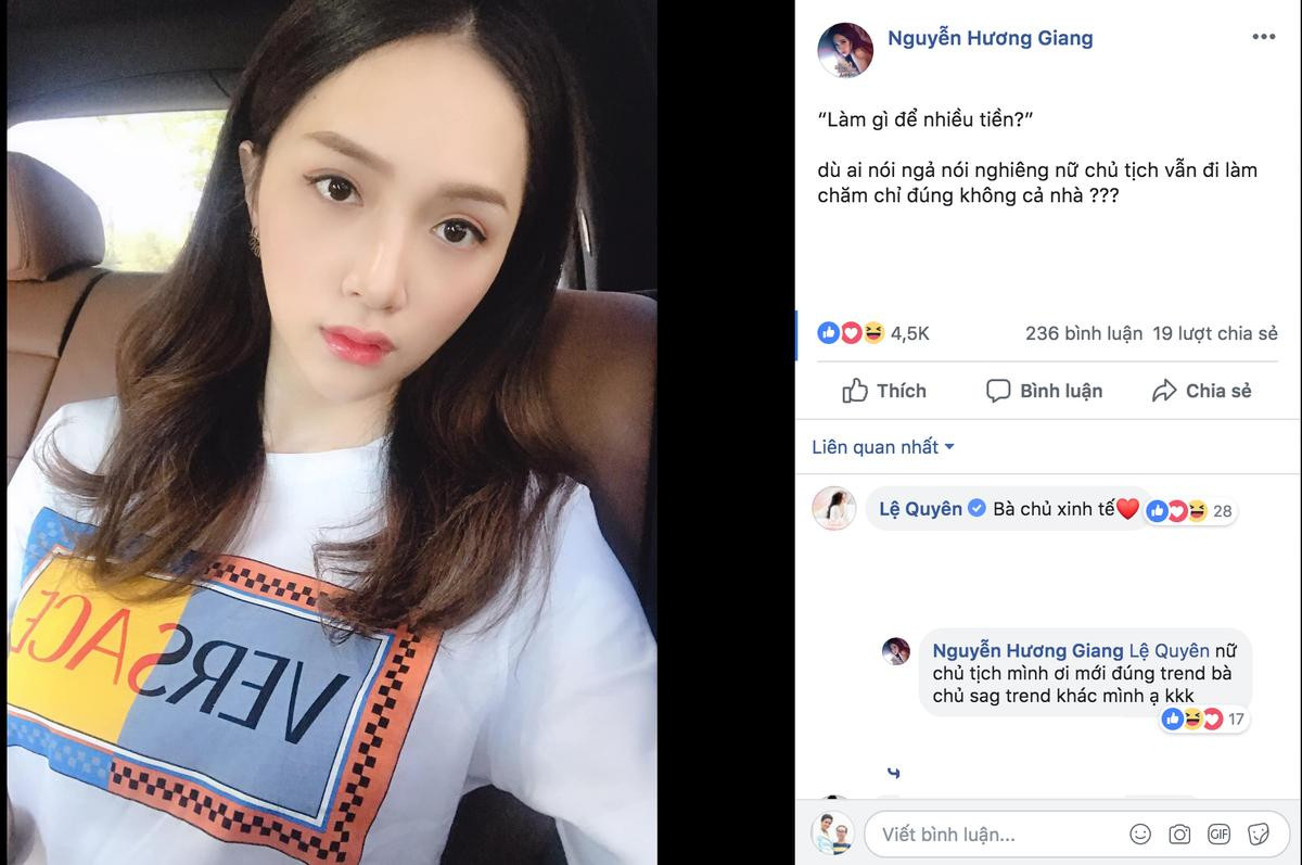 'Bắt trend' cuộc ly hôn 'triệu view', hoa hậu Hương Giang cũng hỏi khó: Làm gì để nhiều tiền? Ảnh 2