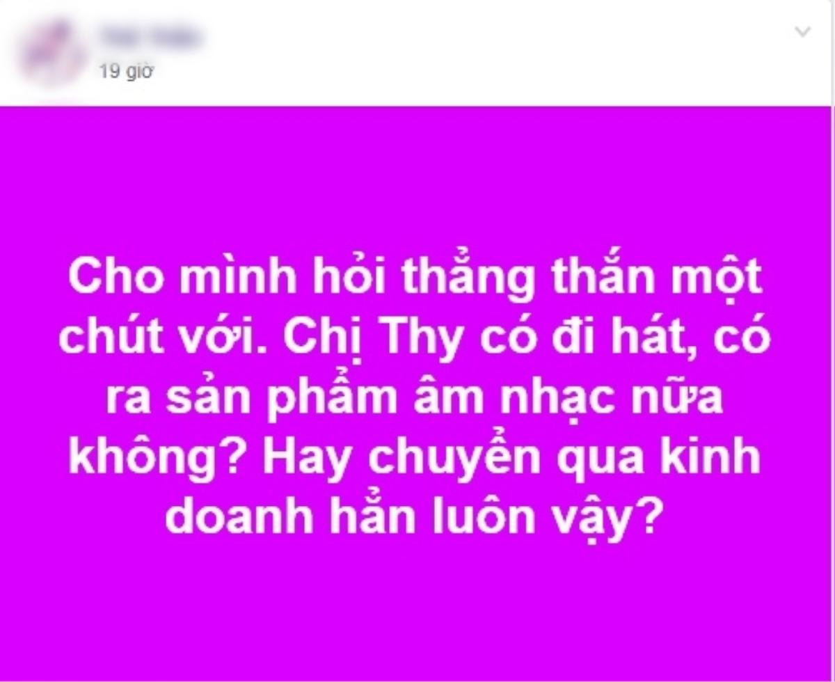 Bị khán giả hỏi 'Có đi hát nữa không?' và đây là lời đáp 'cực gắt' từ Bảo Thy Ảnh 1