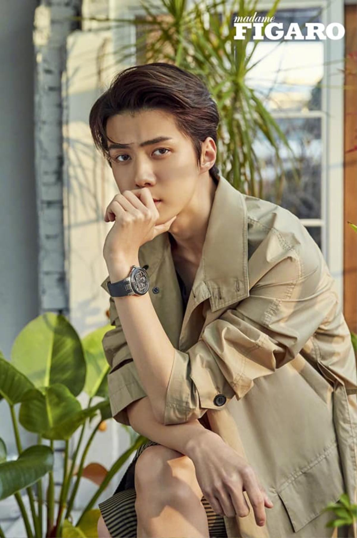 Tạp chí có hình Sehun liên tục cháy hàng dù đã tái bản, stylist tiết lộ đã chờ anh ấy đến nửa năm Ảnh 5