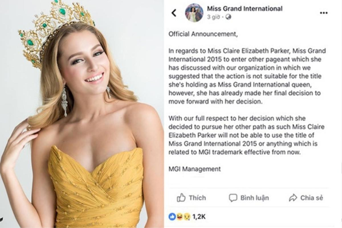 Miss Grand International 2015 bị truất vương miện, ai sẽ là 'kế hậu'? Ảnh 8