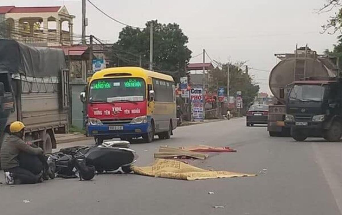 Nam thanh niên đau đớn chứng kiến người bạn đi cùng bị xe bồn cán tử vong Ảnh 1