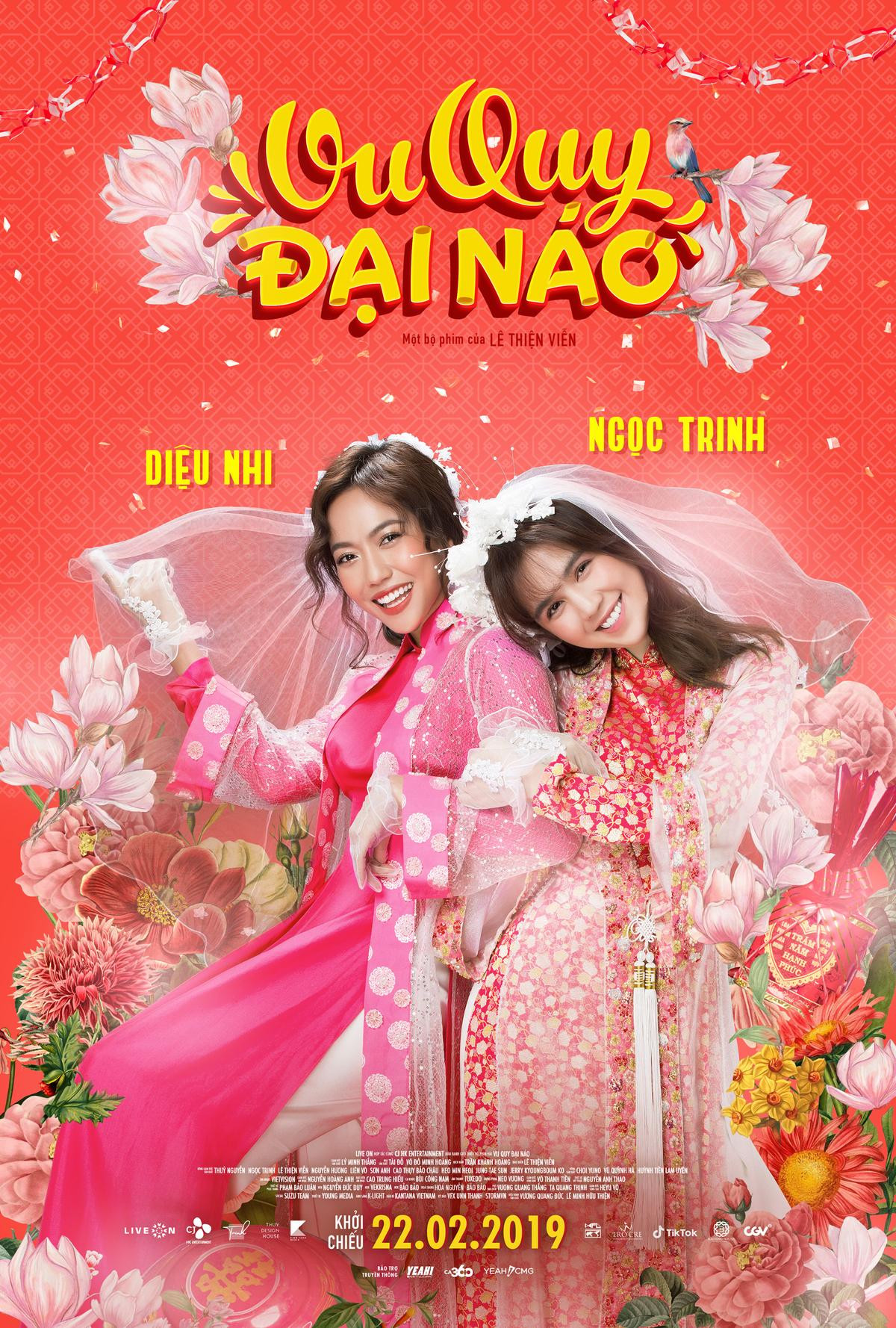 Cinetour 'Vu quy đại náo': Ngọc Trinh khoe da trắng không tì vết - Diệu Nhi ngượng ngùng khi fan gọi tên người con trai này Ảnh 1