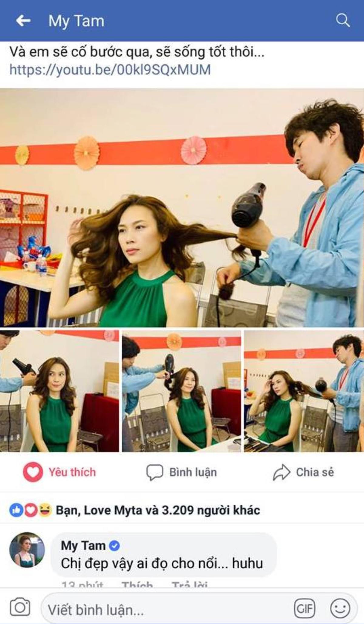 Fan Mỹ Tâm cũng phải 'ngả mũ' trước độ 'lầy lội' của thần tượng mình với một bình luận 'tự sướng' khó đỡ Ảnh 1