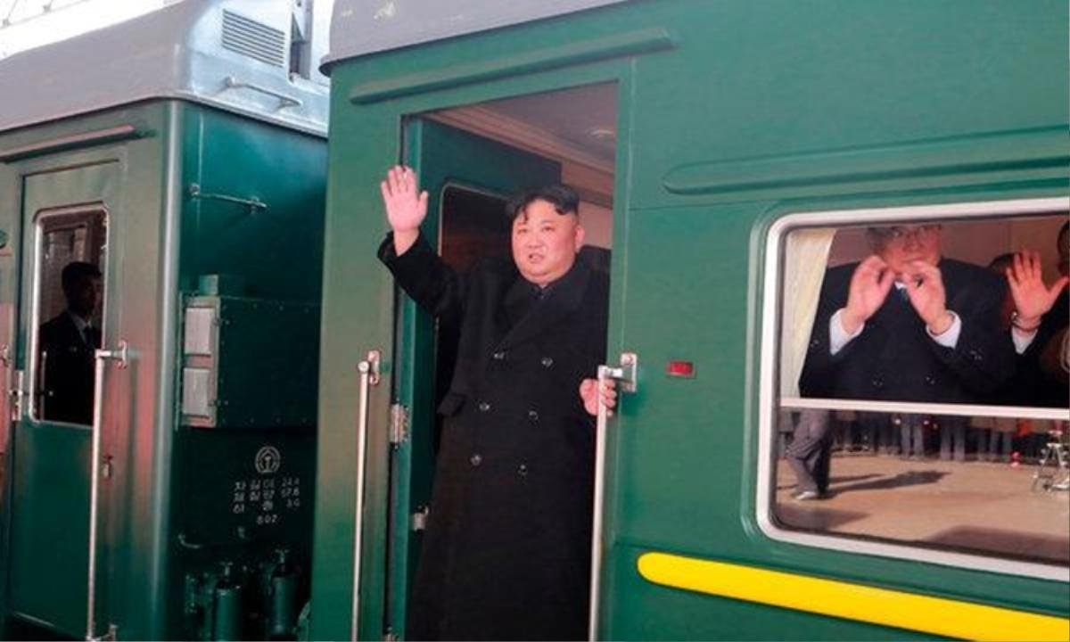 Đoàn tàu bọc thép chở ông Kim Jong-un đã đến đâu? Ảnh 1