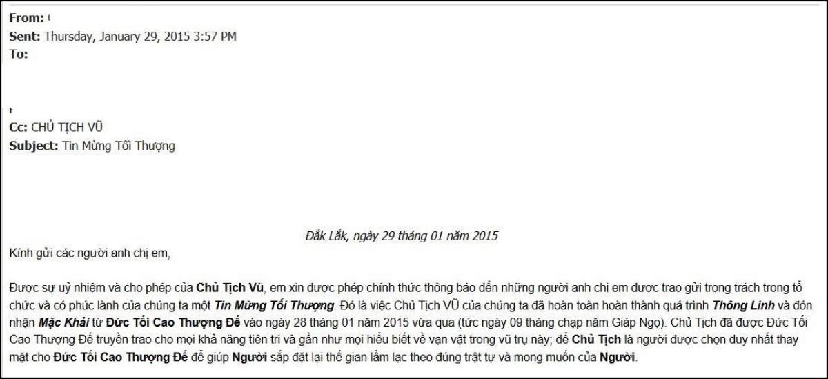 Bà Lê Hoàng Diệp Thảo cho rằng sự thay đổi kì dị của ông Vũ dẫn đến nhiều biến cố Ảnh 1