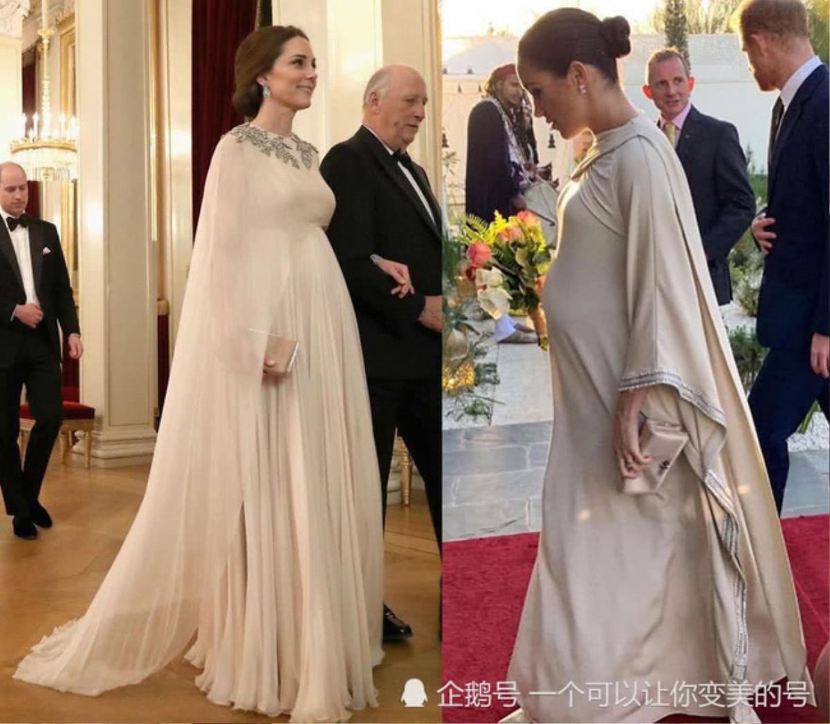 Cùng 1 style, Meghan Markle bị chê già và thô hơn Kate Middleton Ảnh 7