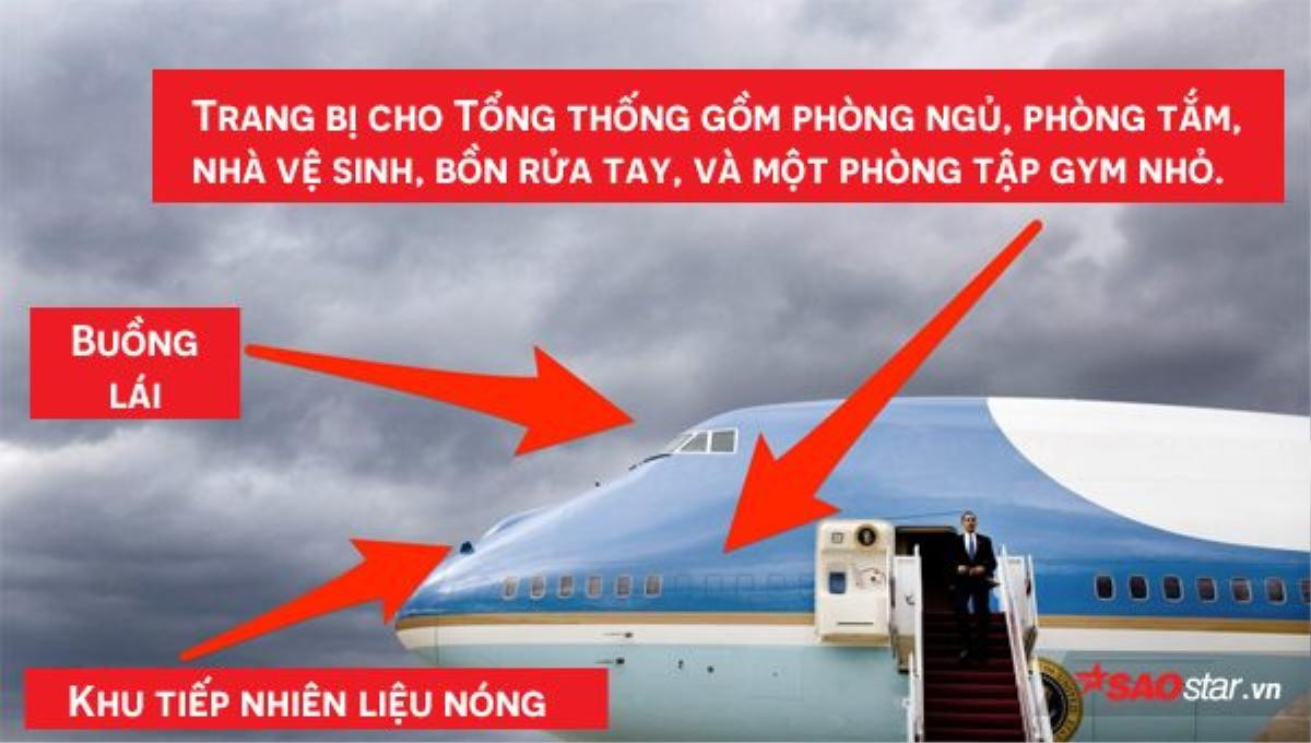 Tổng thống Mỹ Donald Trump vừa tới Hà Nội bằng Air Force One, đây là những điểm đặc biệt nhất về chiếc máy bay này Ảnh 2