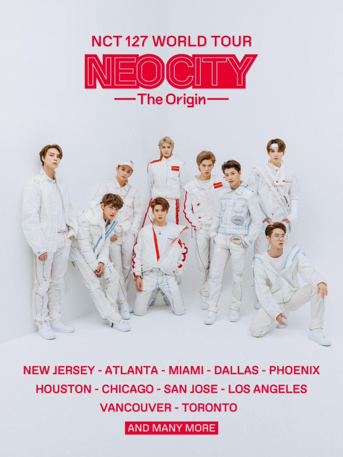 World tour đầu tiên của NCT 127 chính thức 'tấn công' các thành phố Bắc Mỹ Ảnh 2