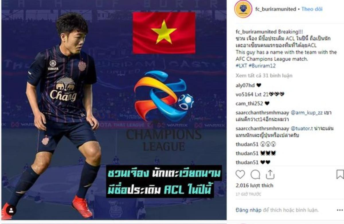 Sự thật chuyện Xuân Trường đá AFC Champions League Ảnh 1