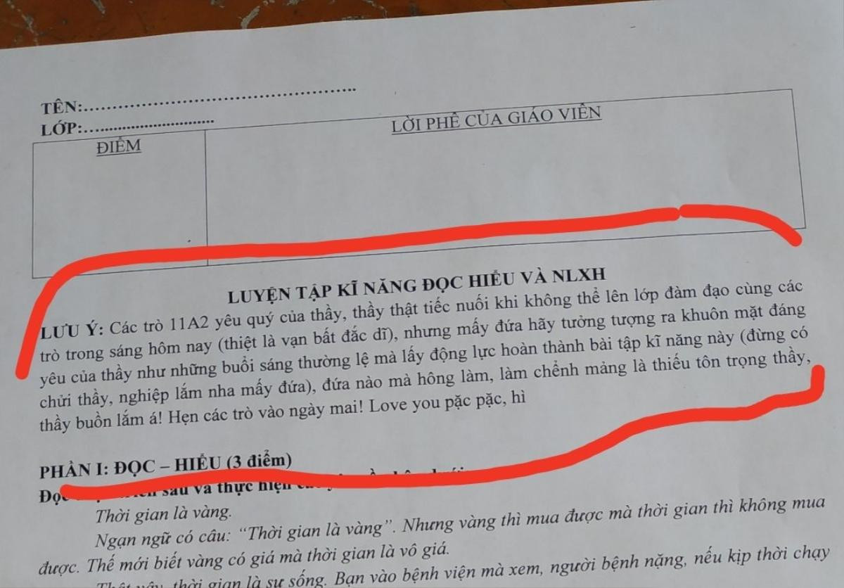 Thầy giáo gây sốt với ngôn ngữ giao bài xì teen, fan girl mừng rơn vì thầy còn độc thân và vô cùng ‘lầy’ Ảnh 1