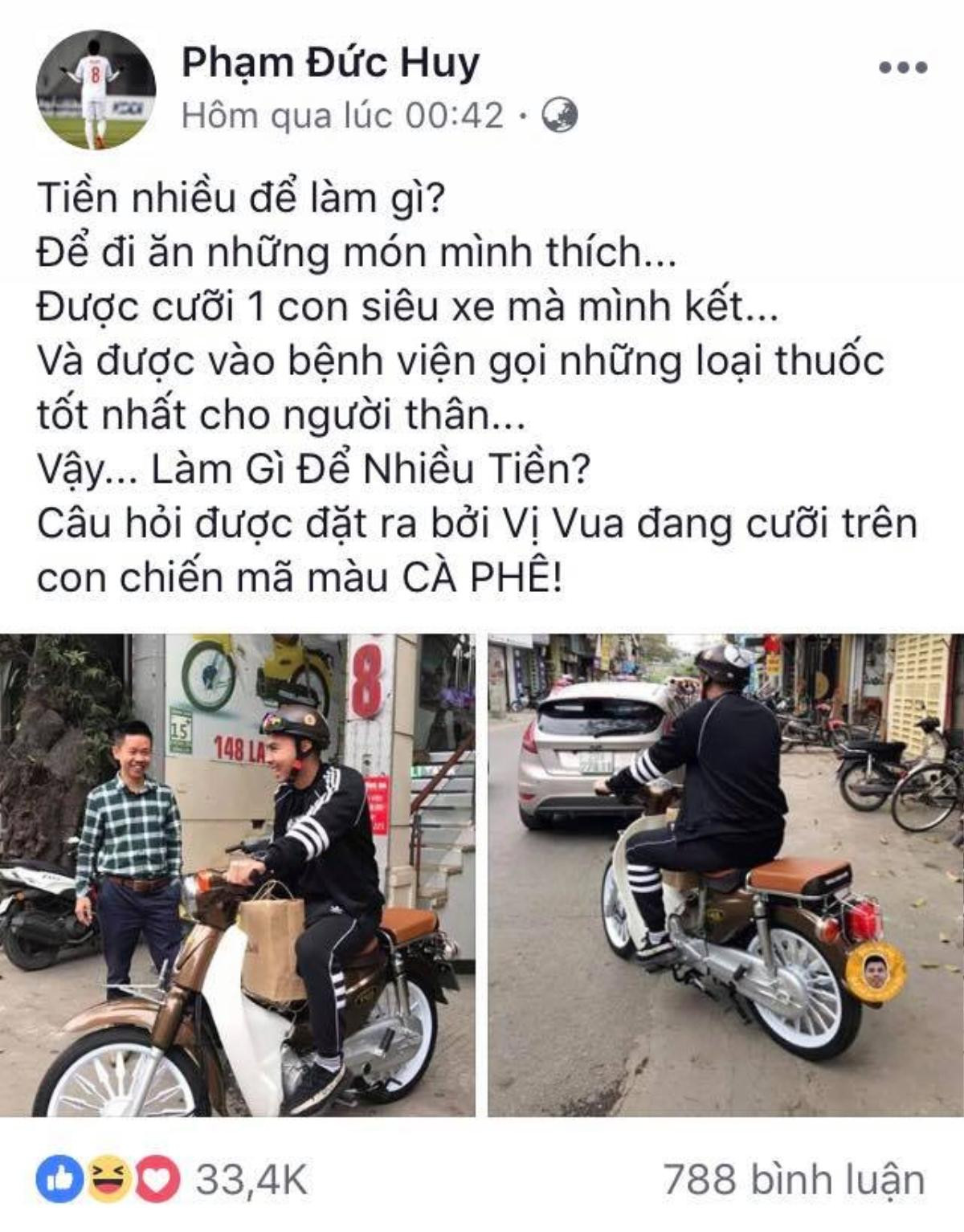 ‘Nhà vua’ Đức Huy trả lời hot trend ‘Tiền nhiều để làm gì’ khiến fan cười nghiêng ngả Ảnh 1