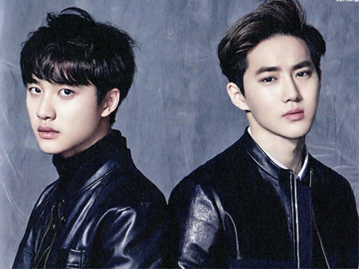 Suho (EXO) hóa 'chim mẹ' đút thức ăn cho D.O - 'Hoa hậu đẹp nhất Hàn Quốc' Honey Lee đáng yêu trên tạp chí Nylon Ảnh 1