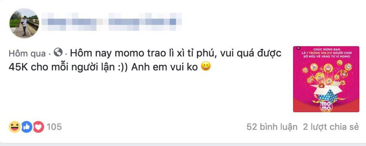 Thất vọng với ‘lắc xì’ 5 tỷ đồng, người dùng đồng loạt đánh giá MoMo 1 sao trên các kho ứng dụng Ảnh 2