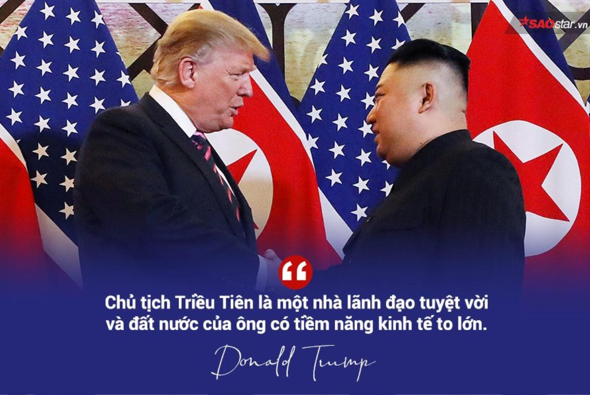 Những phát ngôn ấn tượng của Tổng thống Trump tại thượng đỉnh Mỹ-Triều Ảnh 1