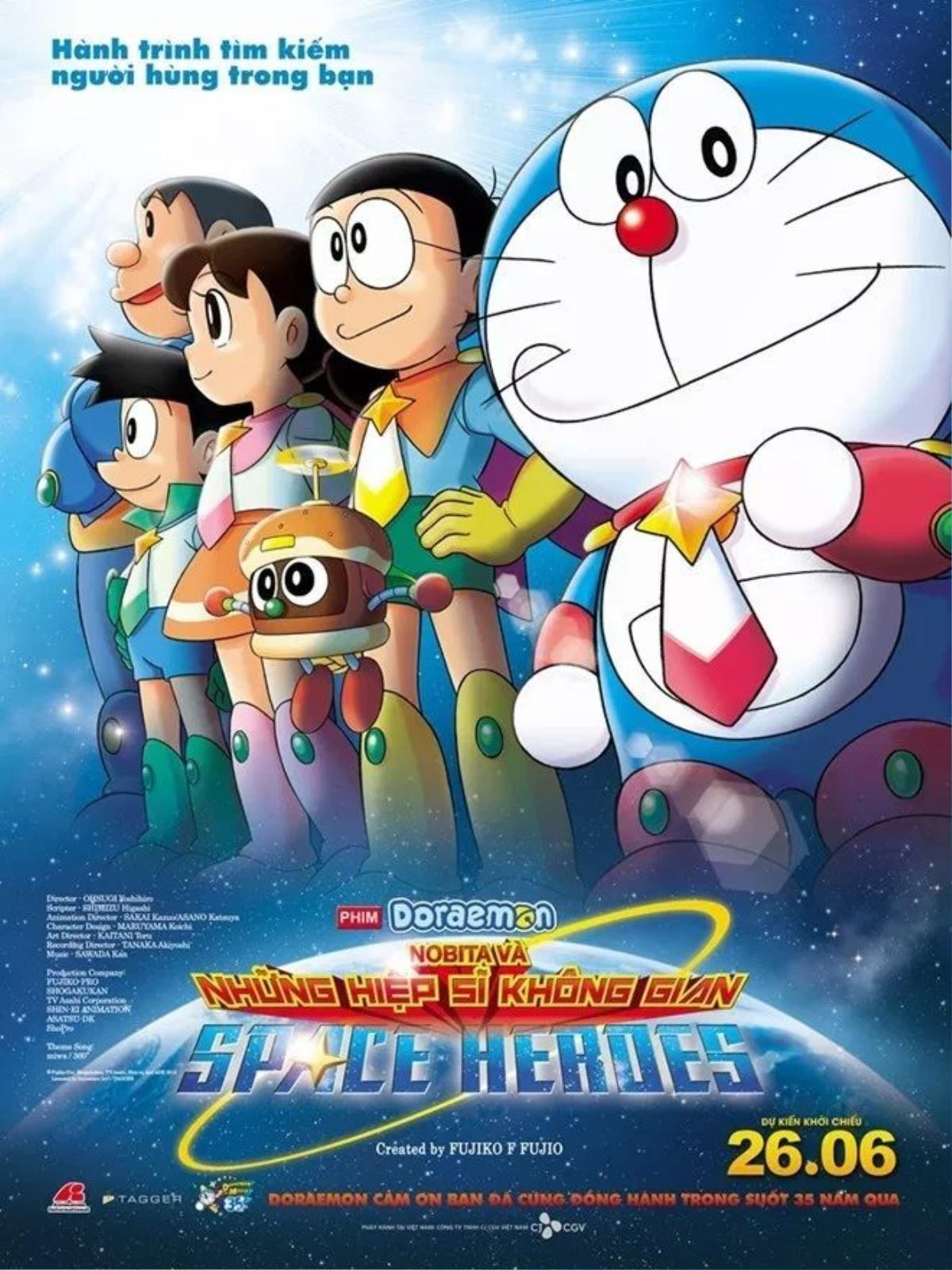 7 phim hoạt hình hay nhất của Doraemon dành cho các bé trong dịp hè 2019 Ảnh 3