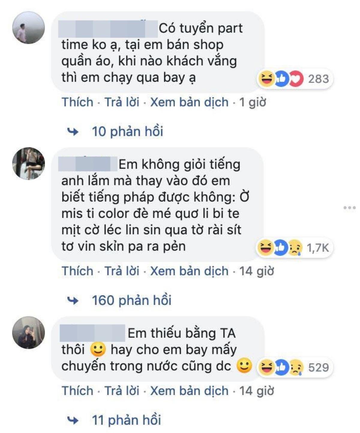 VNA đăng tin tuyển dụng nhưng màn ứng tuyển của các 'thánh troll' lại khiến người ta cười lộn ruột Ảnh 3