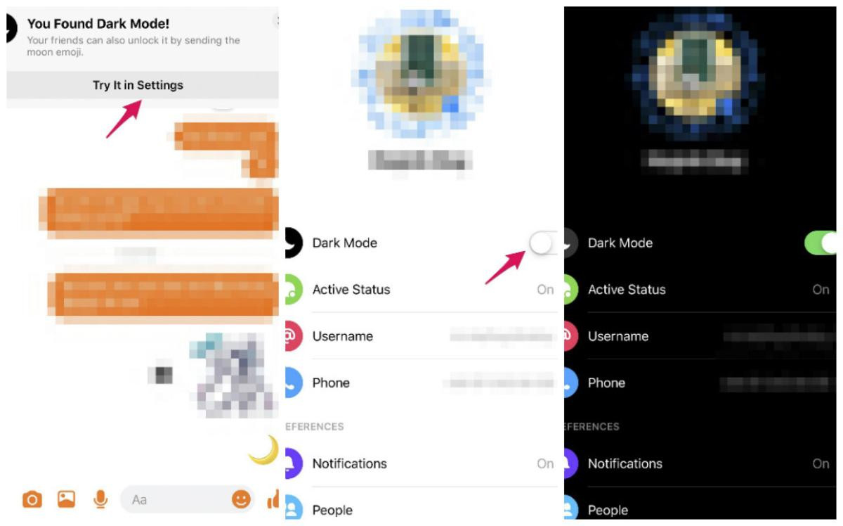 Facebook Messenger vừa có tính năng 'Dark Mode' mà ai cũng phải thích mê, đây là mẹo để bạn kích hoạt nó Ảnh 2