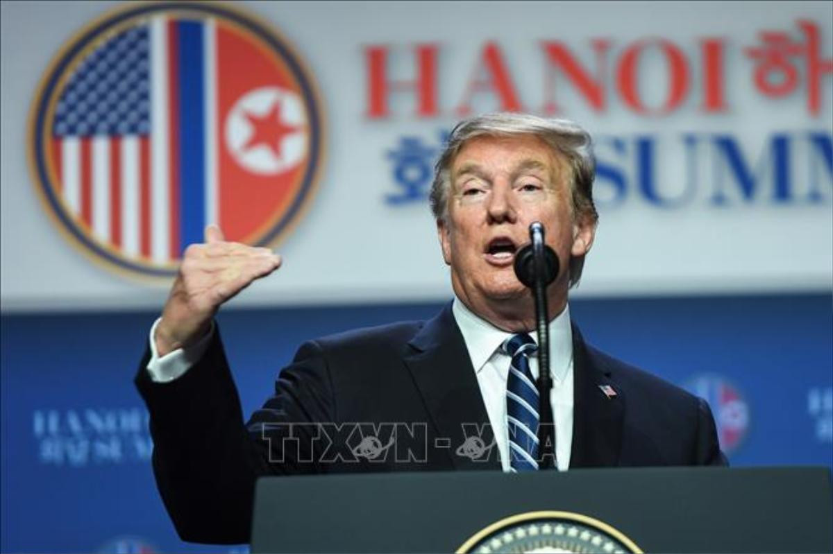 Tỷ lệ ủng hộ Tổng thống Donald Trump tăng lên trong thời gian diễn ra thượng đỉnh Mỹ- Triều lần 2 Ảnh 1