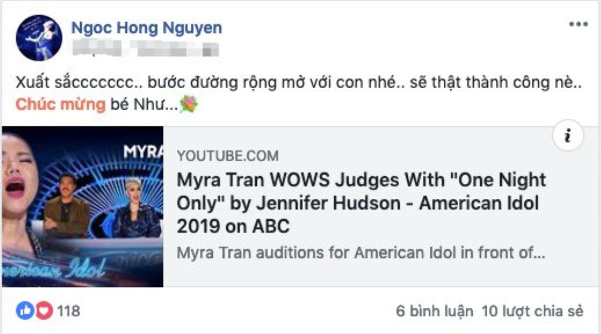 Tái hiện xuất sắc One Night Only - Jennifer Hudson tại American Idol 2019, Minh Như nhận được cơn mưa lời khen từ Sao Việt! Ảnh 10