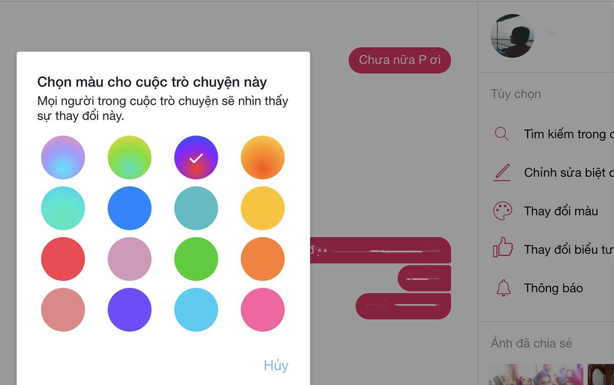 Facebook Messenger vừa cập nhật hiệu ứng đổi màu gradient cực đẹp, đây là cách để bạn kích hoạt nó Ảnh 2