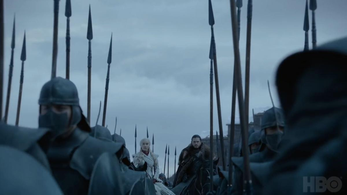 ‘Game of Thrones’ Season 8 tung trailer cực nóng: Arya bị thương, Jon Snow cưỡi rồng Ảnh 12