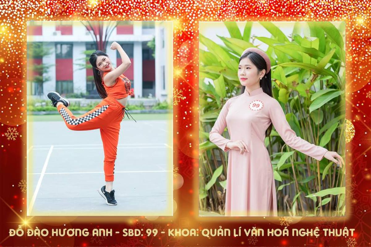 Trọn bộ ảnh những nữ sinh xuất sắc nhất cuộc thi Hoa khôi ĐH Văn hóa Hà Nội Ảnh 3