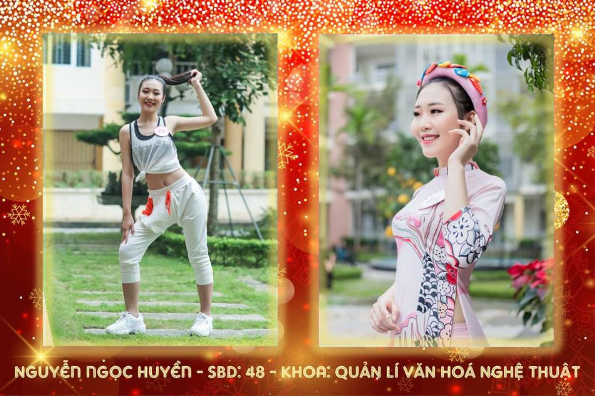 Trọn bộ ảnh những nữ sinh xuất sắc nhất cuộc thi Hoa khôi ĐH Văn hóa Hà Nội Ảnh 8