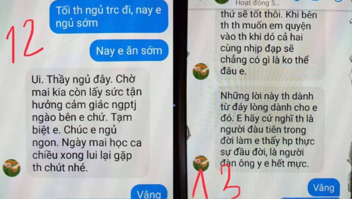 Bố của nữ sinh bị thầy giáo 'gạ tình': 'Nghe tin tôi rất bất ngờ, những tin nhắn vượt quá tình cảm thầy trò Ảnh 1