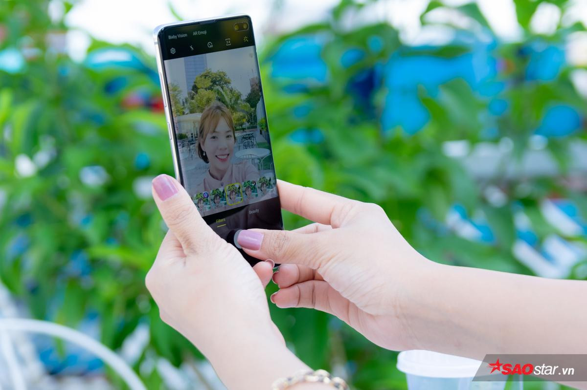 Trải nghiệm selfie trên Galaxy S10+ và kết quả nhận được vô cùng bất ngờ Ảnh 1