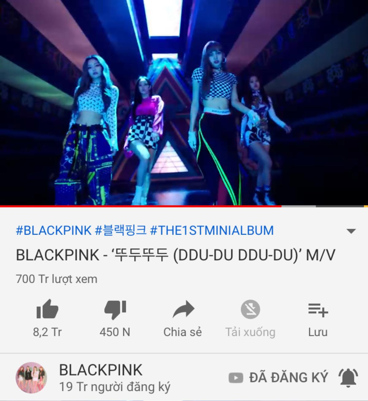 BlackPink trở thành nhóm Kpop đầu tiên có MV đạt 700 triệu views Ảnh 1