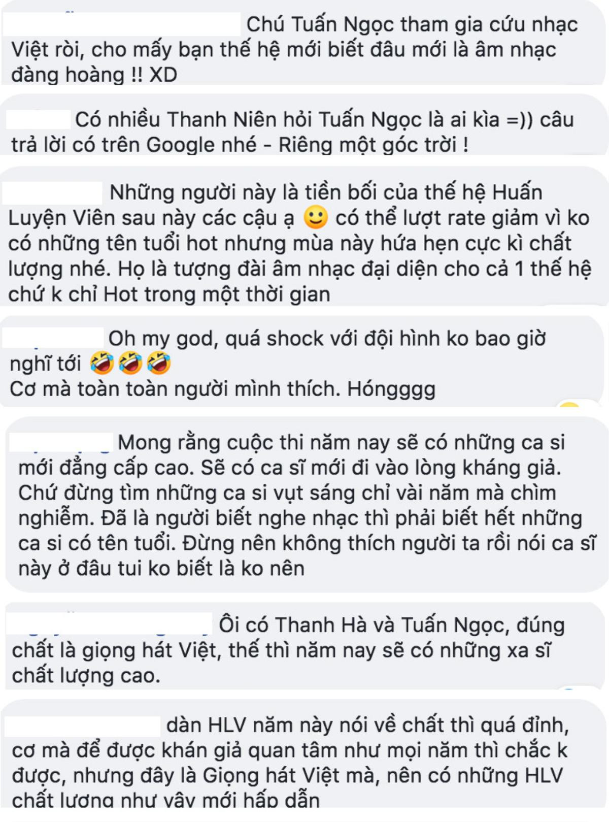 1001 phản ứng bất ngờ của netizen về dàn HLV 'khủng' The Voice mùa 6 Ảnh 3