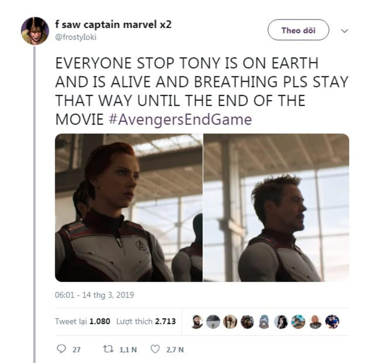 Phản ứng của fan sau khi xem trailer mới 'Avengers: Endgame': Thất điên bát đảo, khóc lóc quay cuồng! Ảnh 8