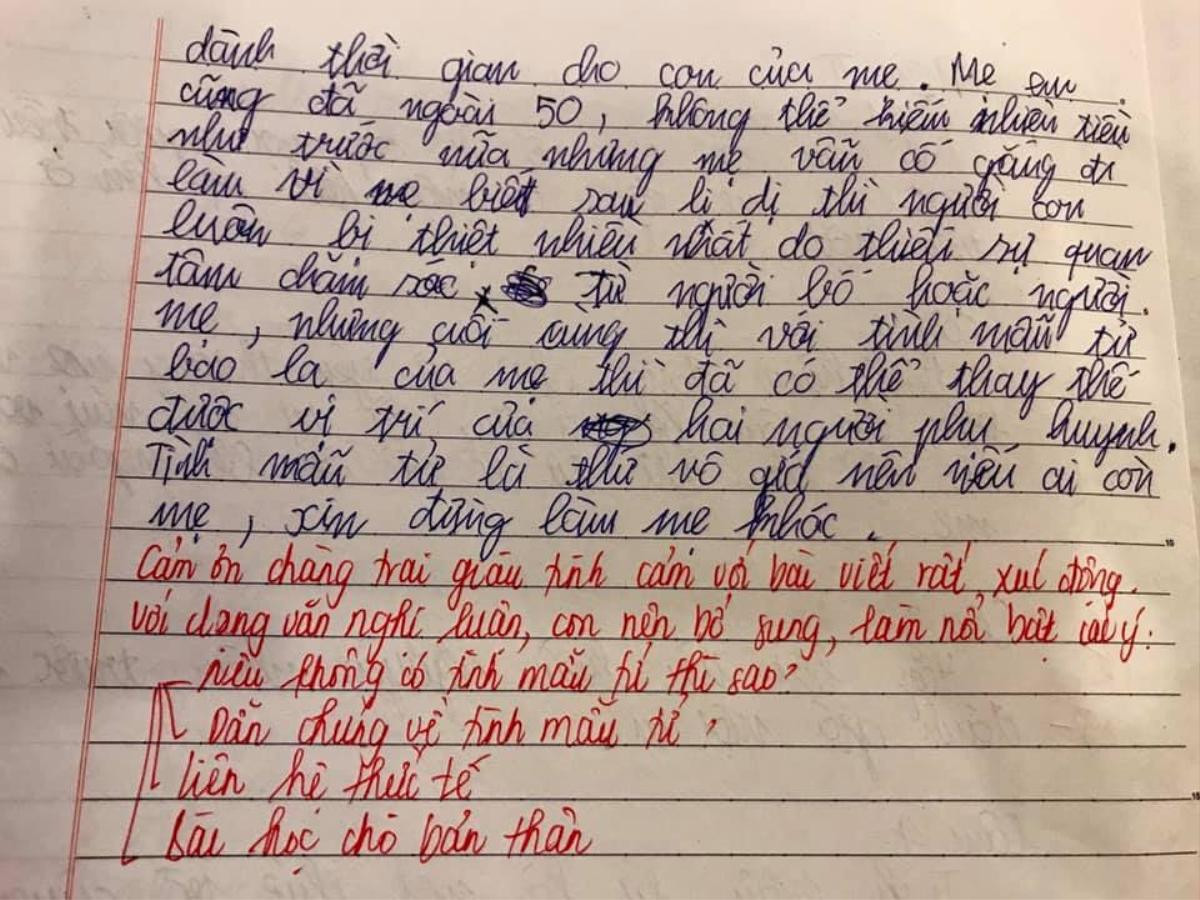 MC Thảo Vân nghẹn ngào trước dòng tâm sự của con trai: ‘Sau li hôn con luôn thiệt thòi nhưng mẹ đã thay thế vị trí của cả hai người’ Ảnh 4