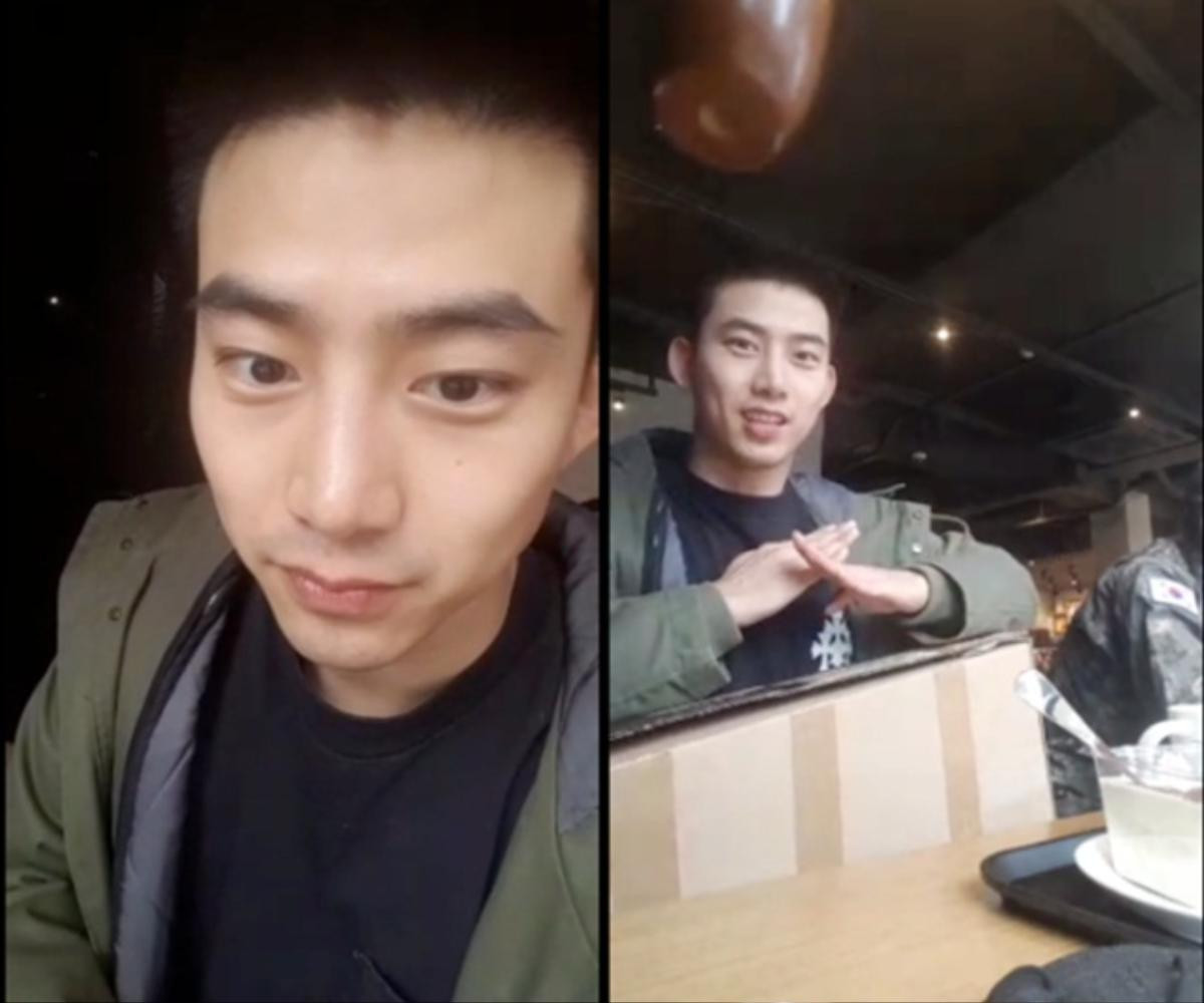 Xuất ngũ tháng 5, Ok Taecyeon (2PM) nhí nhảnh livestream, K-net so sánh với Seungri và 'đồng bọn' Ảnh 3