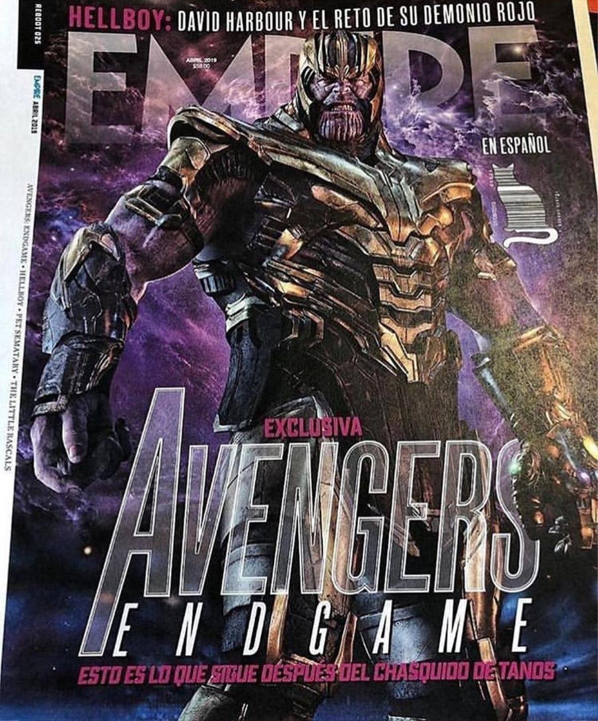 'Avengers: Endgame': Lần đầu lộ diện chân dung và giáp mới của Thanos Ảnh 2