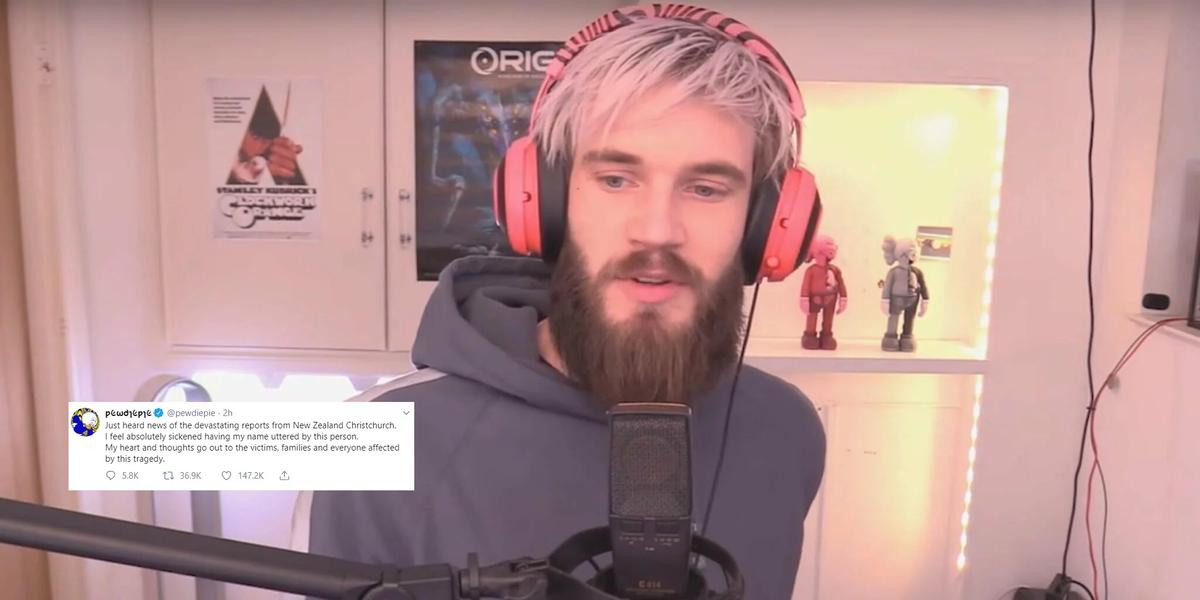 PewDiePie nói gì sau khi kẻ xả súng nhà thờ New Zealand gọi tên mình trước khi ra tay tàn sát 49 mạng người? Ảnh 2