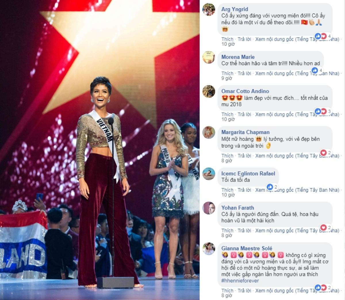 Fan Tây Ban Nha 'công bố' H'Hen Niê là Miss Universe: Nhớ lại Hương Giang nói quá chuẩn! Ảnh 3