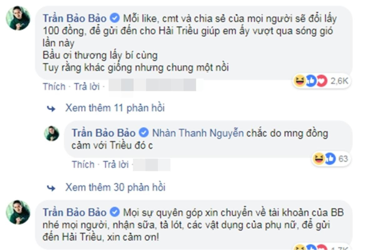 BB Trần đăng ảnh 'quyên góp' cho Hải Triều: Cả showbiz 'diễn sâu', fan nhìn ra H'Hen Niê! Ảnh 4