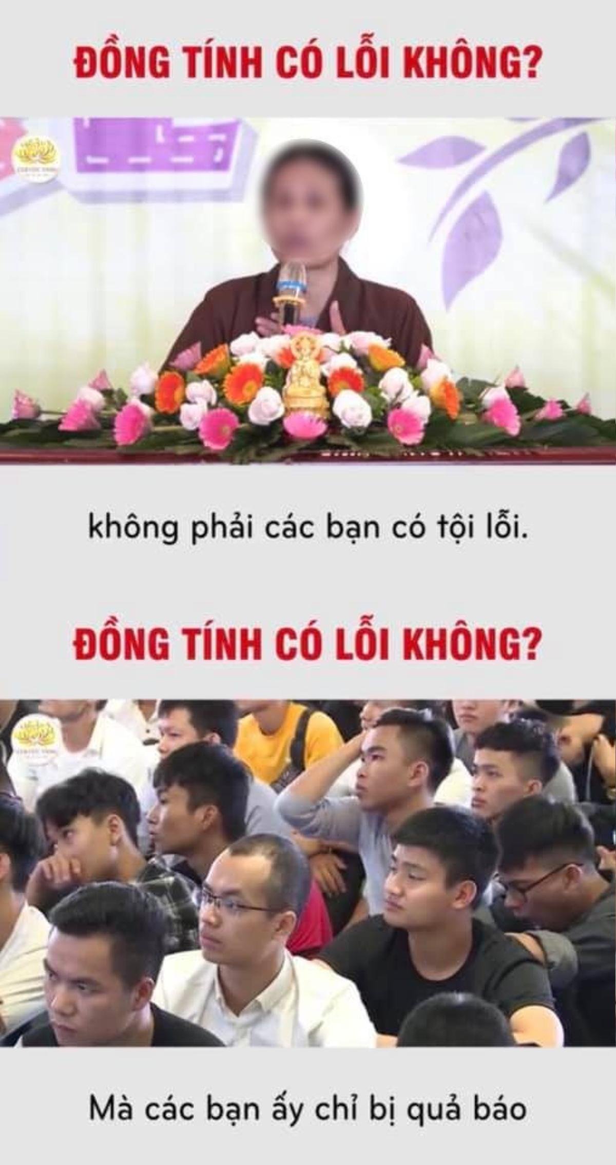 Phẫn nộ clip cô Yến rao giảng 'Tình yêu đồng tính là quả báo từ kiếp trước' và nên 'nắm tay người khác giới' để chữa Ảnh 2