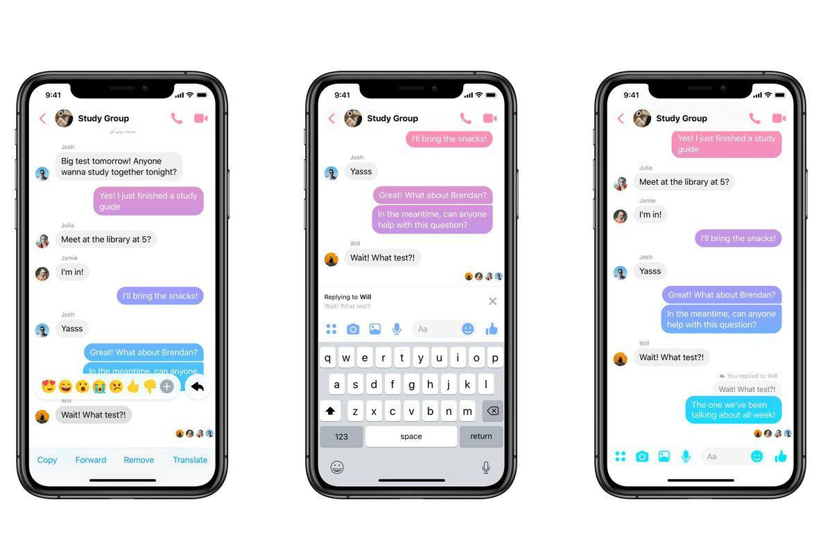 Facebook Messenger bổ sung tính năng mới cực hay, tha hồ mà trả lời từng người trong nhóm chat Ảnh 1