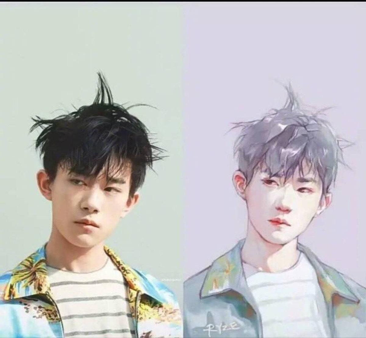 Tạo hình truyện tranh của TFBOYS: Nhan sắc gây thương nhớ, đẹp nao lòng khiến dân tình hỗn loạn Ảnh 15