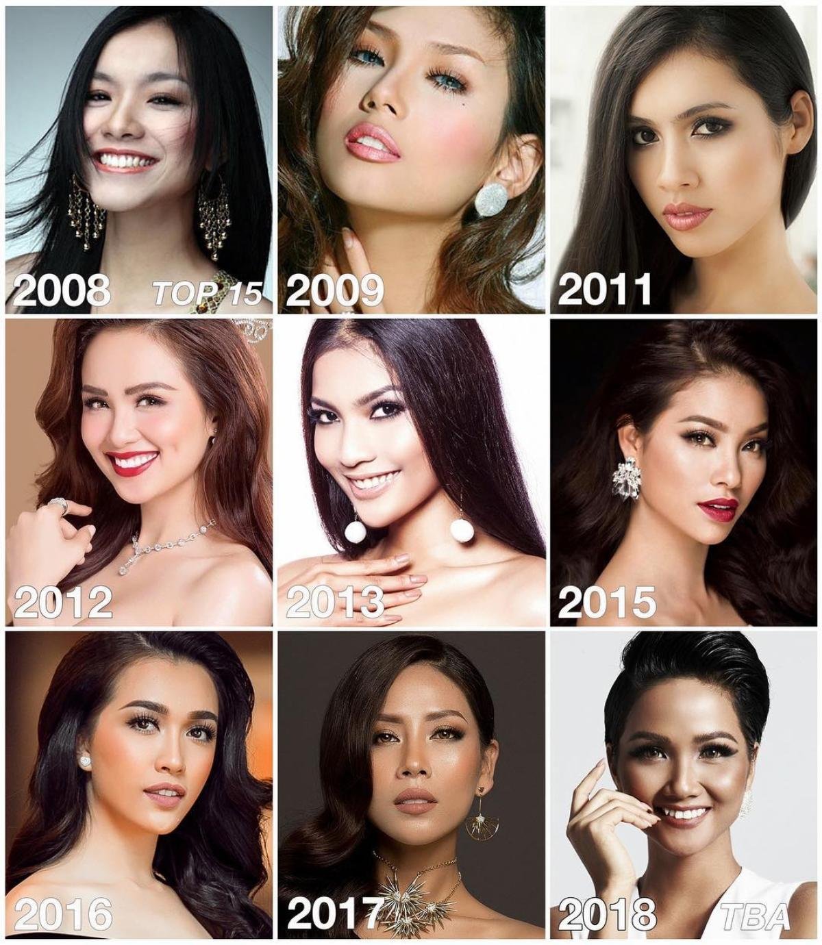 10 năm Miss Universe: H'Hen Niê giúp 'nhan sắc' Việt thăng hạng, cường quốc nào dẫn đầu? Ảnh 4