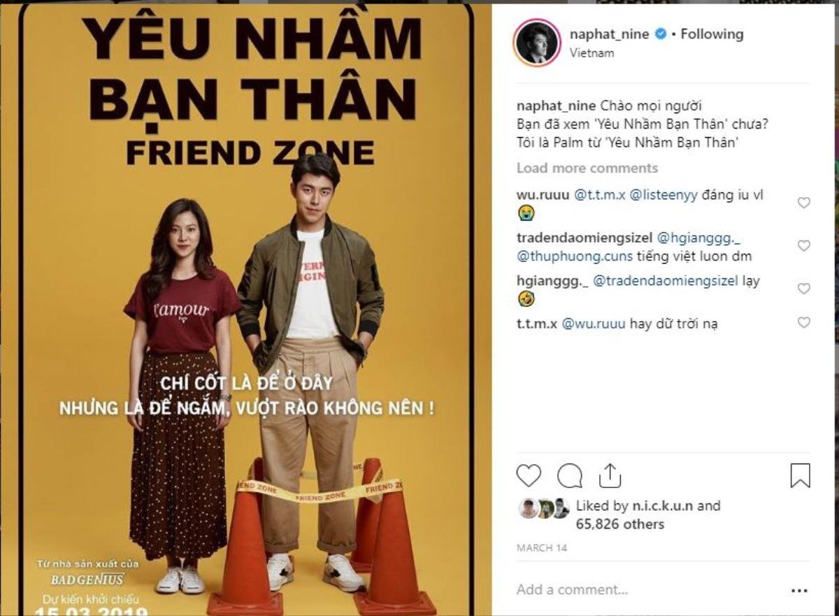 Nine Naphat của 'Friendzone': Giật mình vì tình cảm của fan Việt, cố gắng dùng Google dịch để giao lưu trên Instagram Ảnh 8