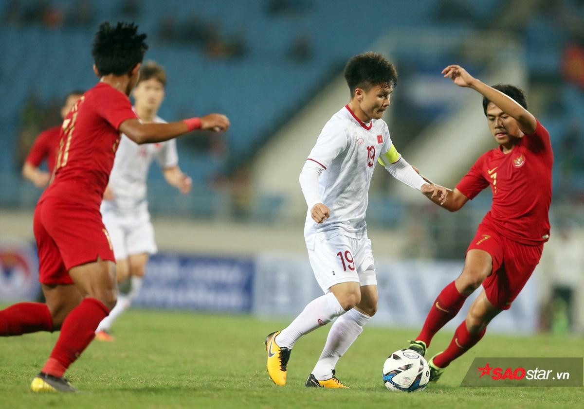 U23 Việt Nam thắng Indonesia 1-0: Vỡ òa với đàn em Công Phượng! Ảnh 1