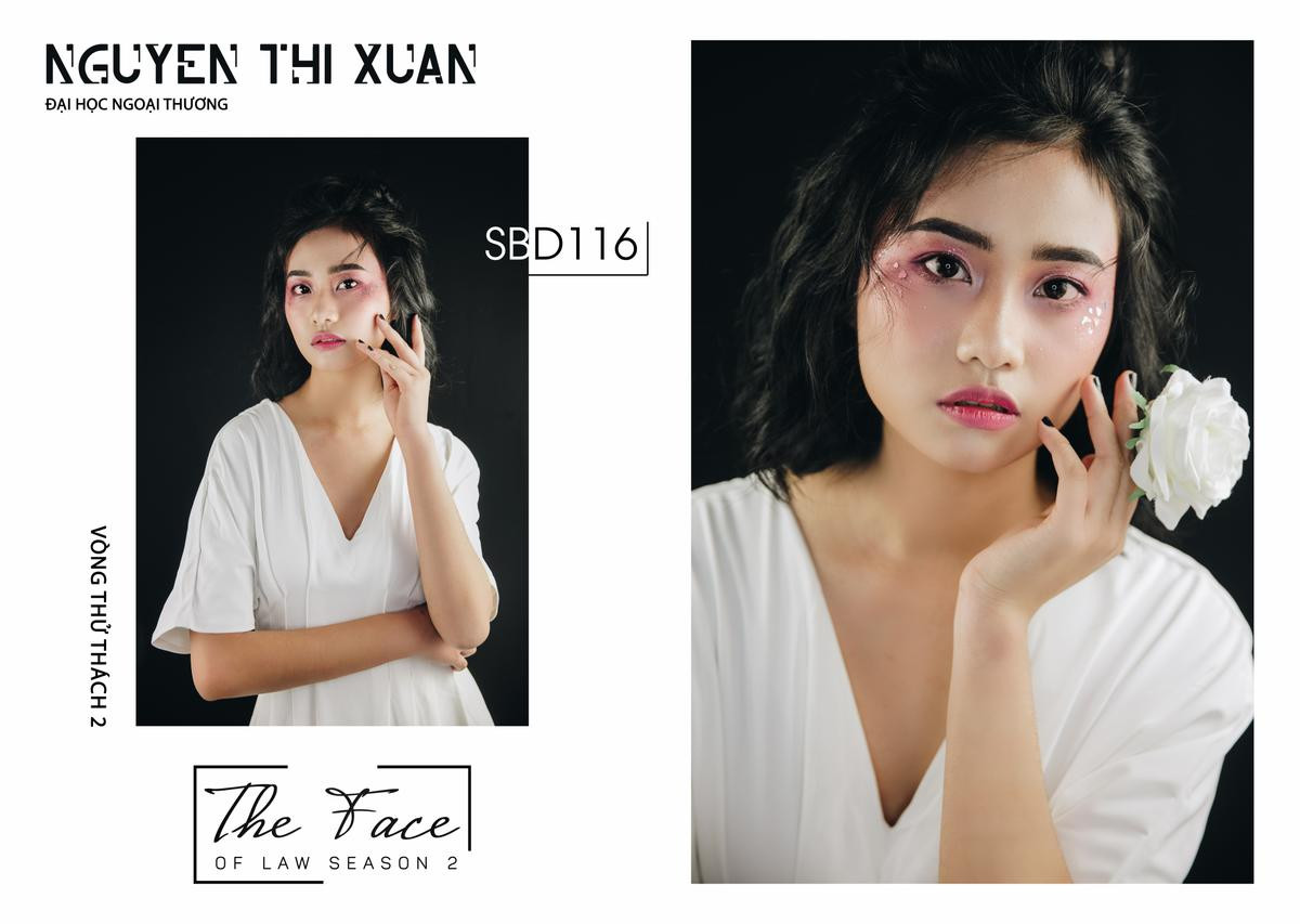 Lác mắt ngắm dàn thí sinh thần thái nổi bật với bộ ảnh 'I am a star' tại The Face Of Law Ảnh 11