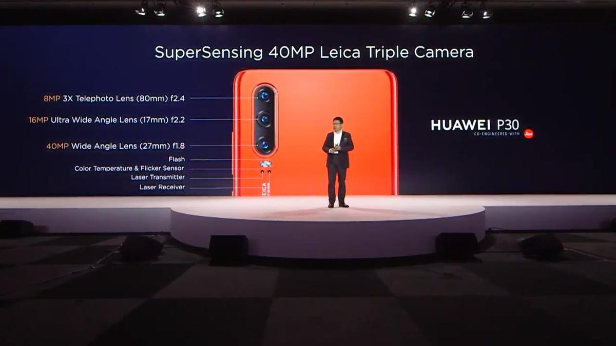 Huawei ra mắt P30 và P30 Pro: Cấu hình khủng, camera đỉnh cao hỗ trợ zoom quang học 10x, vân tay dưới màn hình Ảnh 3