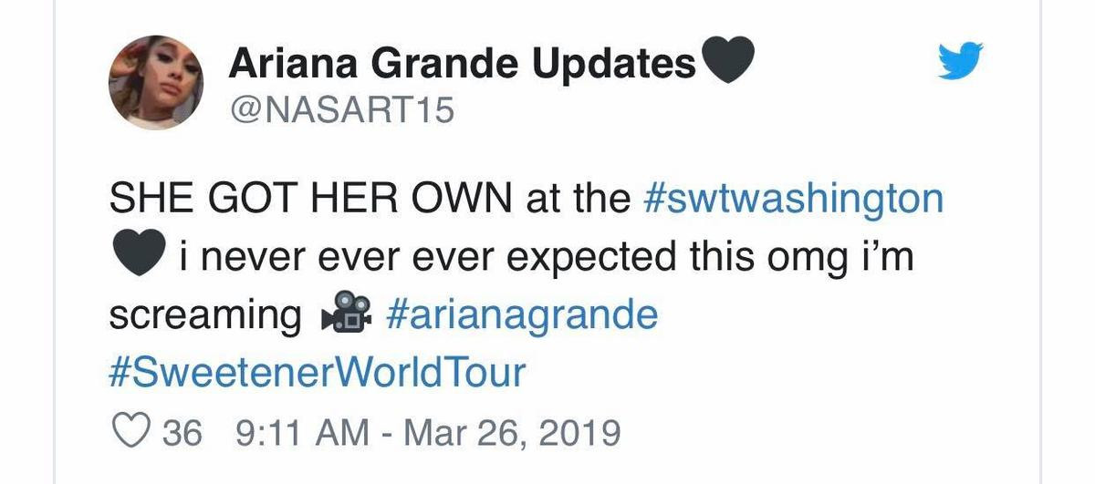 Sân khấu Sweetener World Tour: Có một ca khúc chưa từng công bố vừa được Ariana Grande trình diễn Ảnh 2